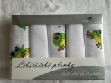 LTZ Plena sada mix 70x70 želva šnek bílá 5ks